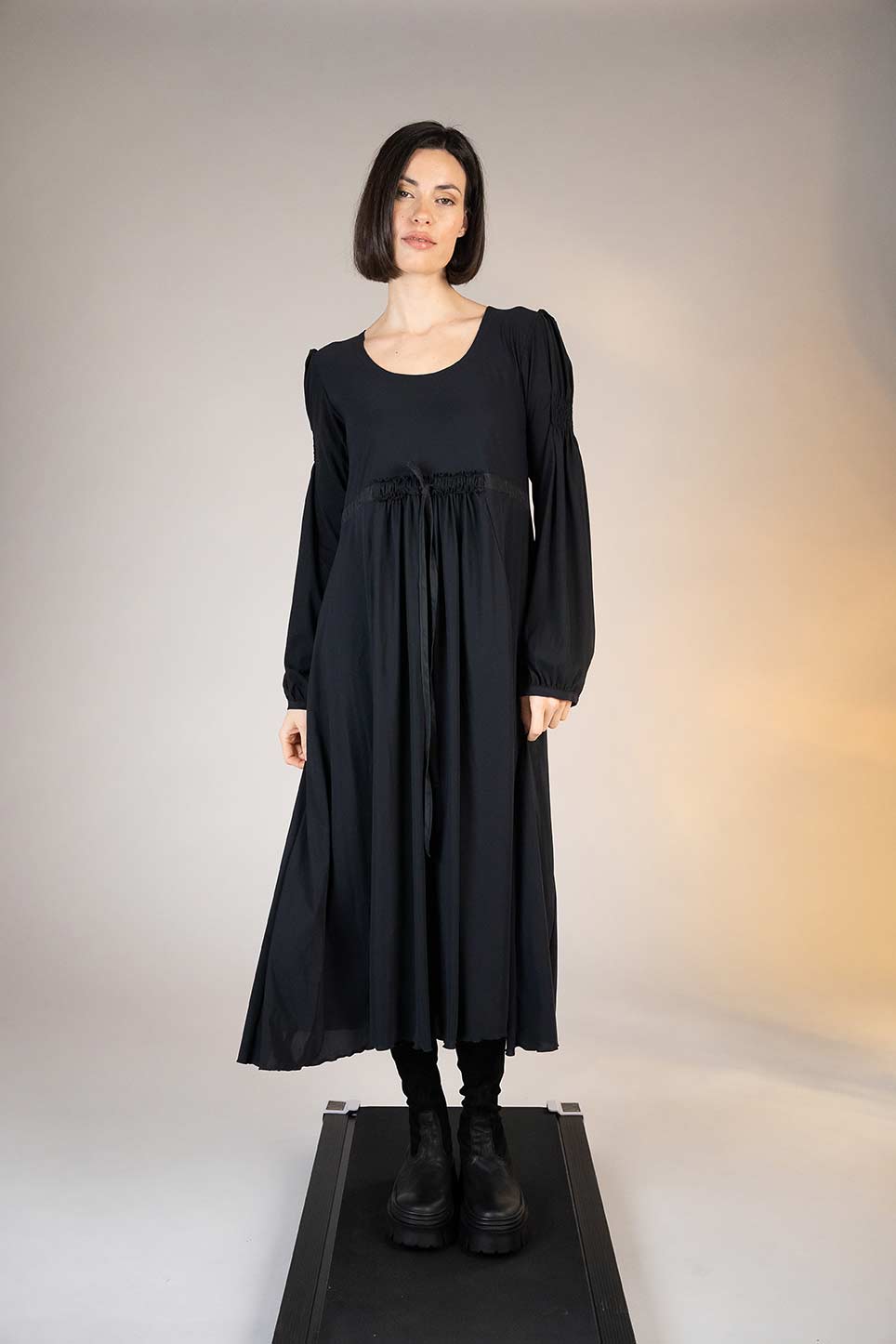 Dress  25609 graphite black