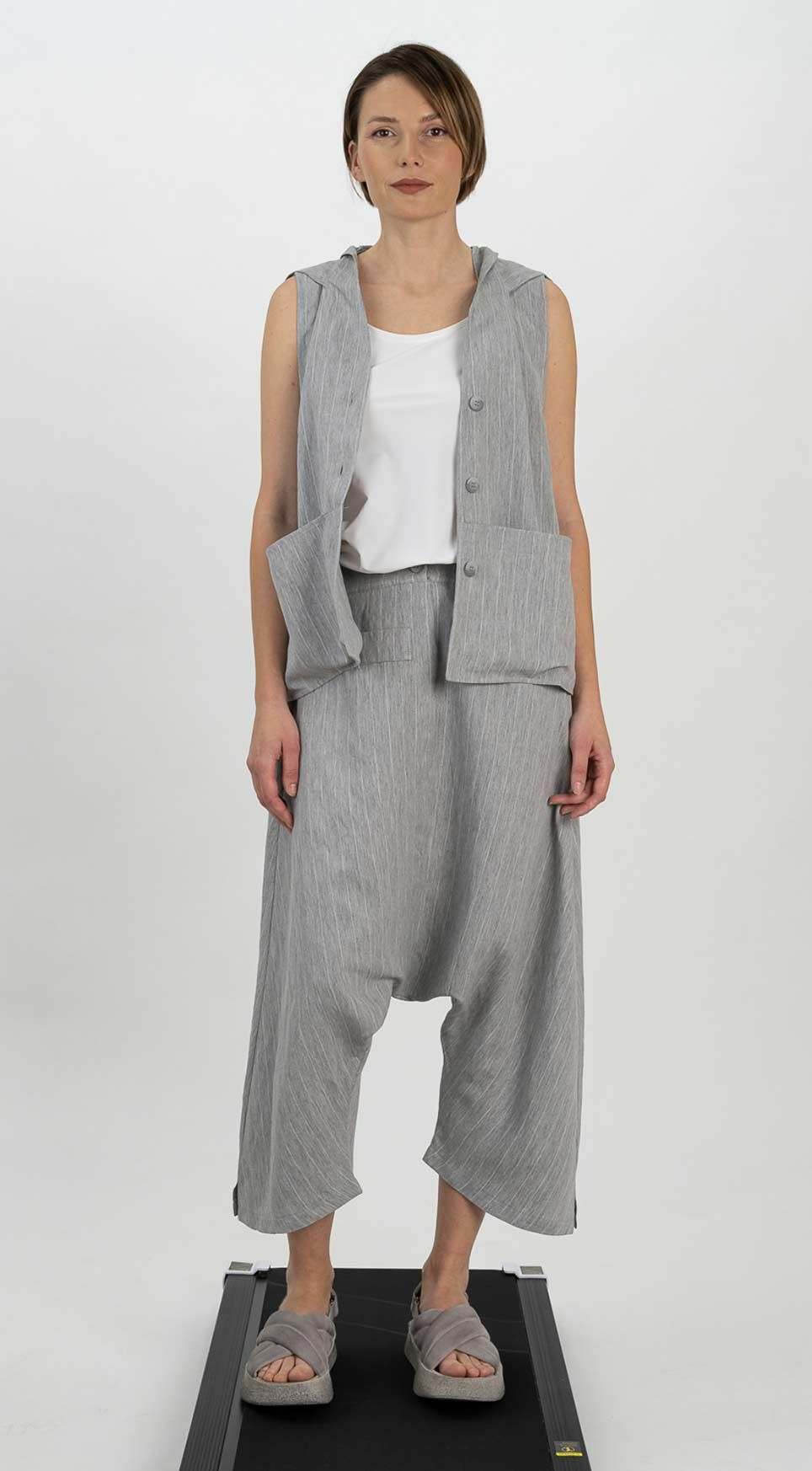 Top 1001 hellgrau navy schwarz weiss Weste 25151 orig Hose 25152 orig