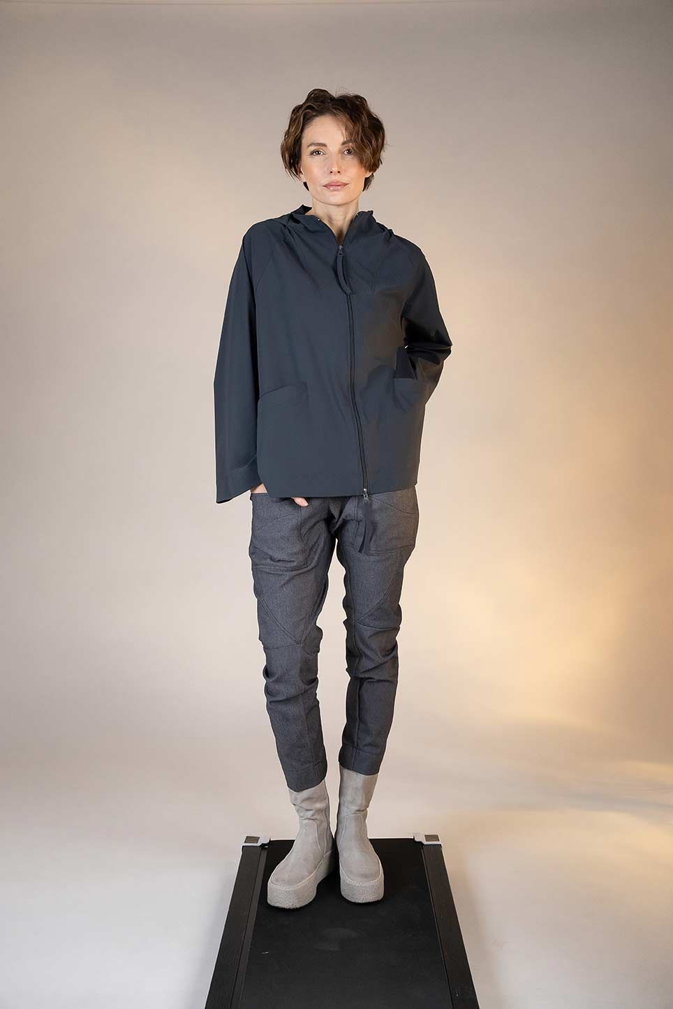 Hose 25631 orig Jacke 25554 graphit schwarz