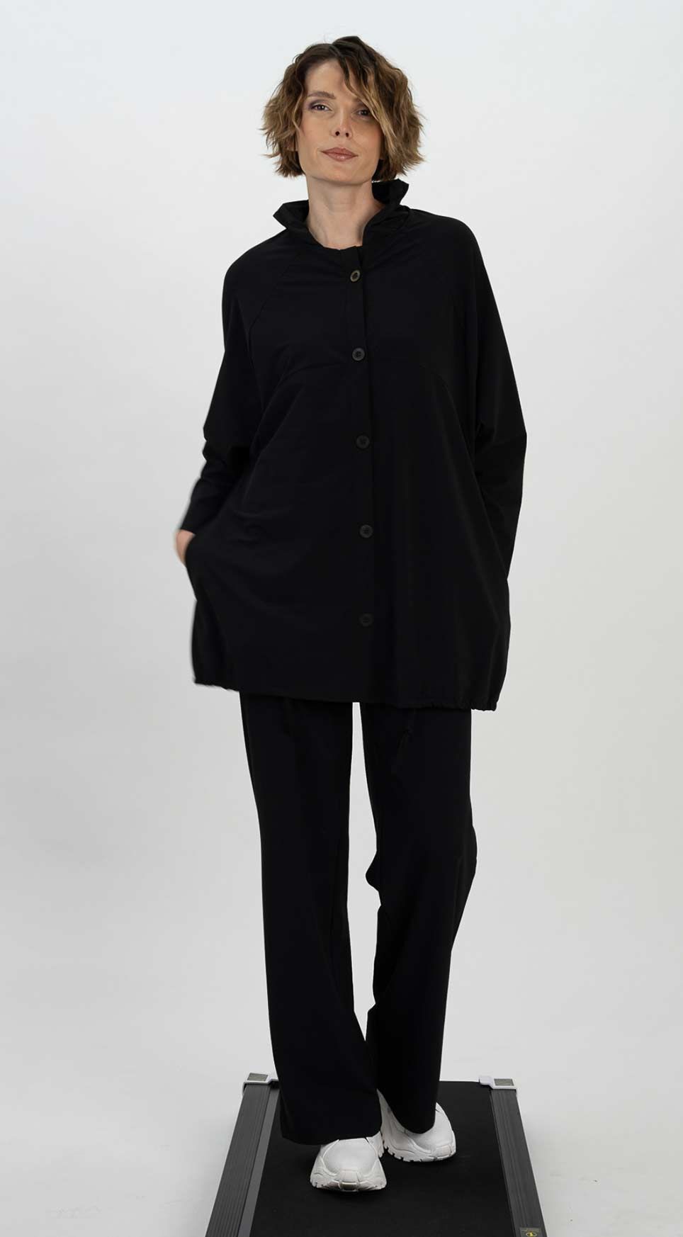 Jacke 25039 hellgrau navy schwarz