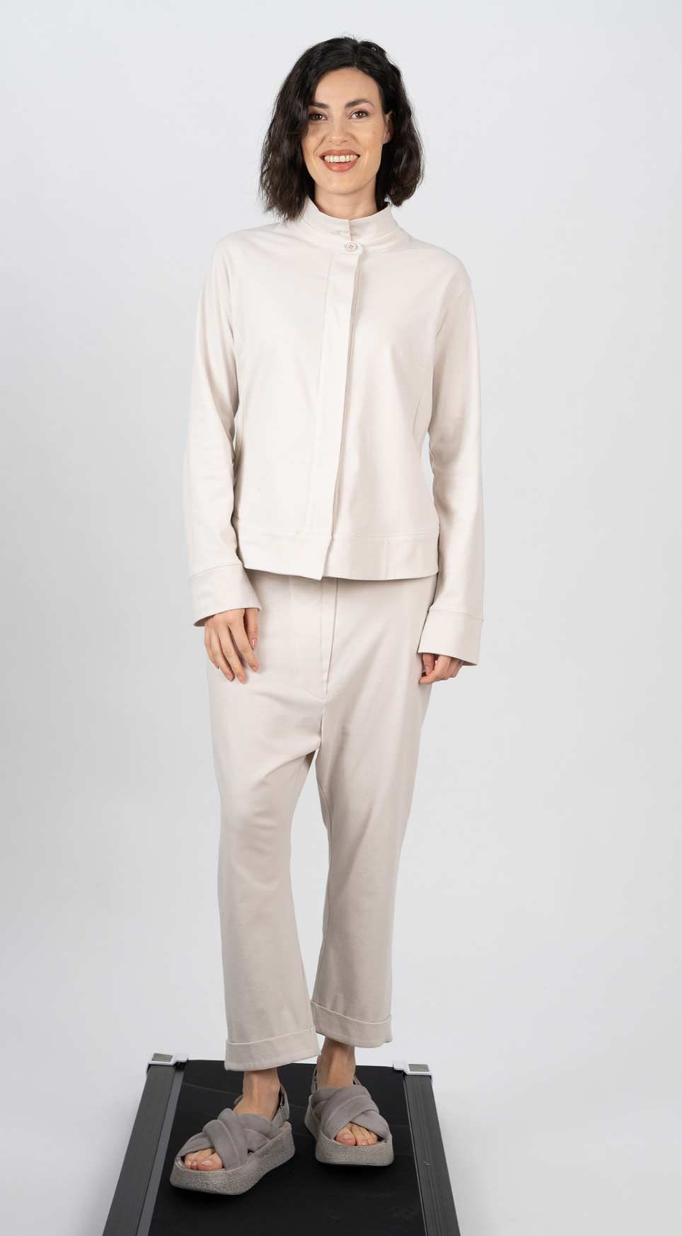 Hose 25165 stone navy Jacke 25160 stone navy