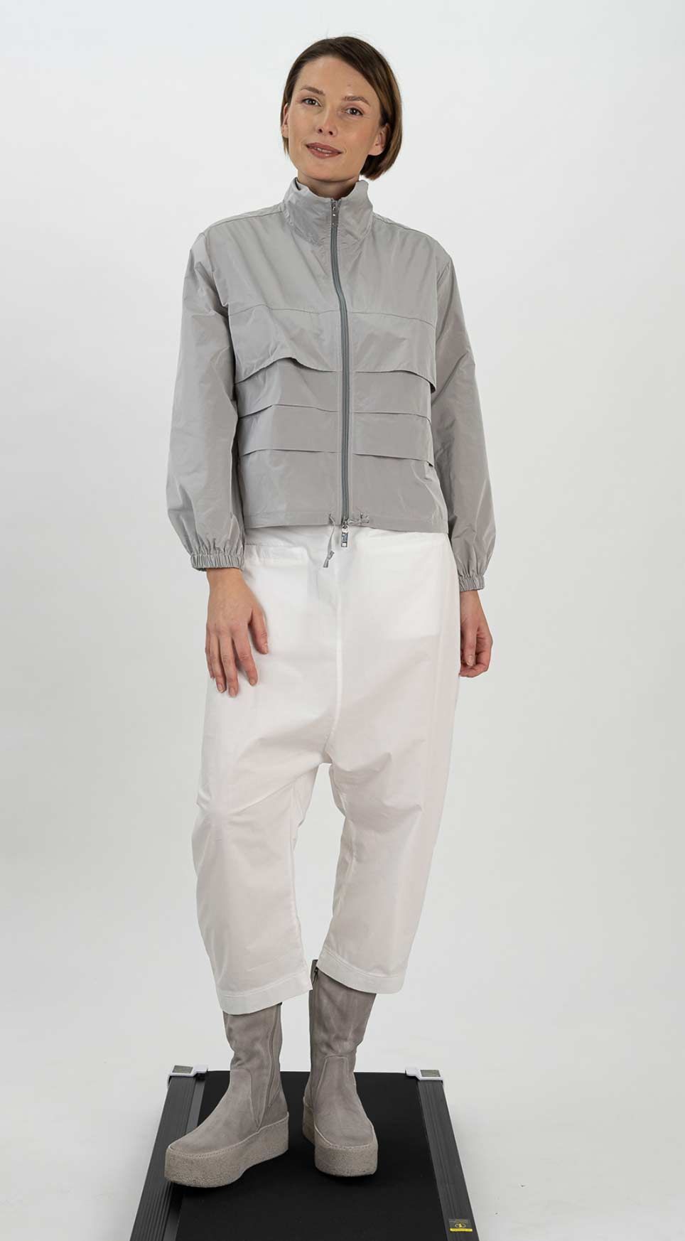 Hose 25124 weiss schwarz Jacke 25101 hellgrau navy schwarz